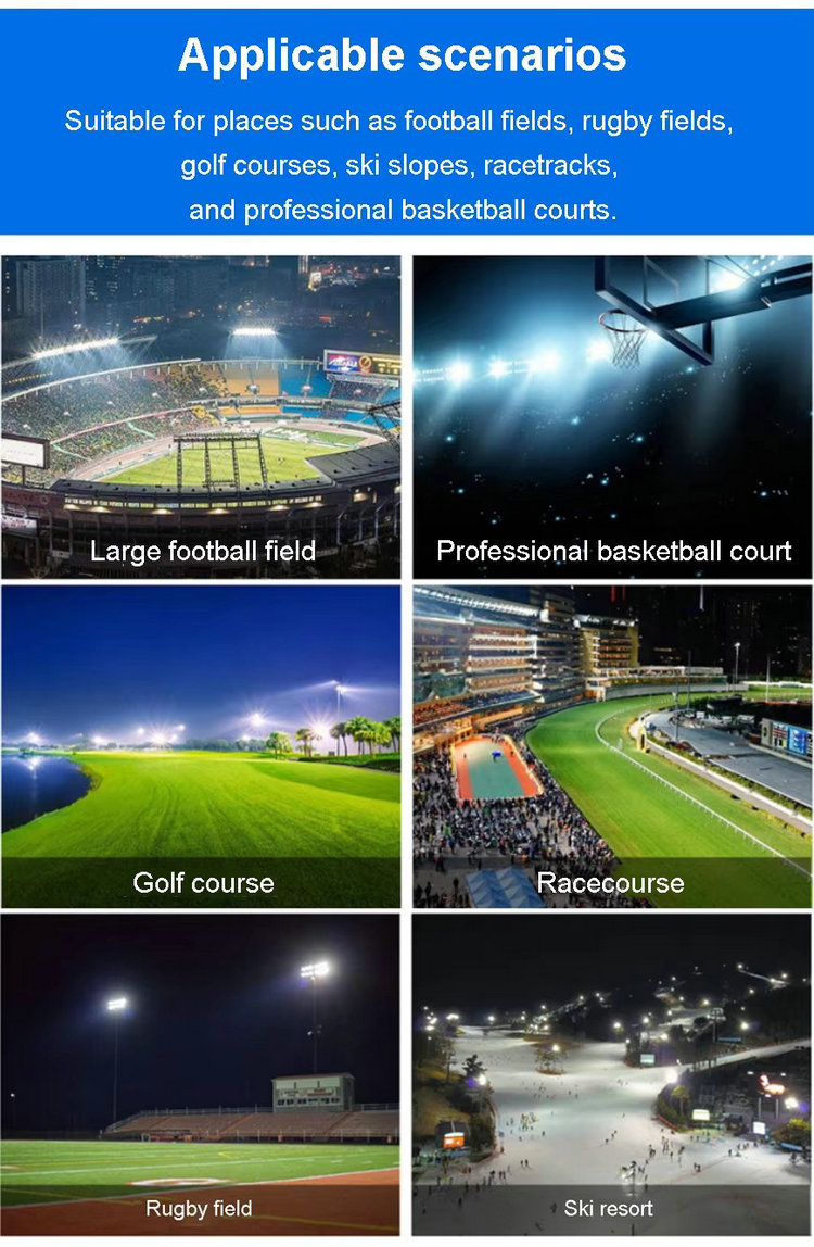 100w High Mast led flood lighting